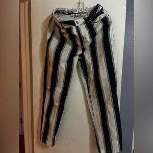 BDG Black & White hard to find Women’s Striped Jeans